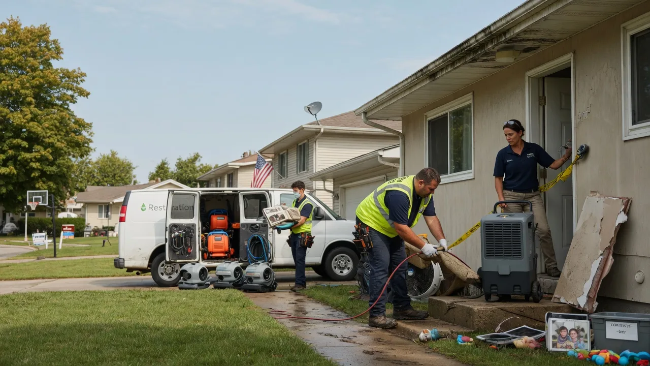 Water Damage Restoration in Farmingdale, ME near me